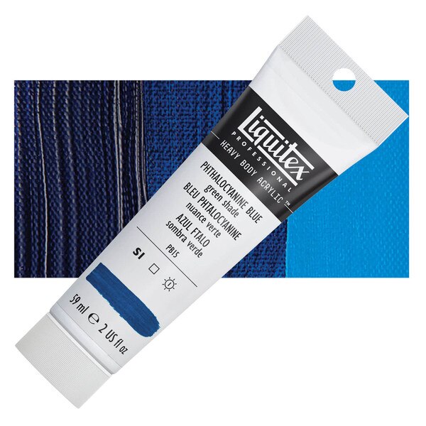 Liquitex Heavy Body Acrylic Paint - Phthalocyanine Blue